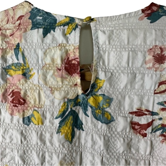 Zara Floral long sleeve  dress size SMALL - Picture 5 of 6